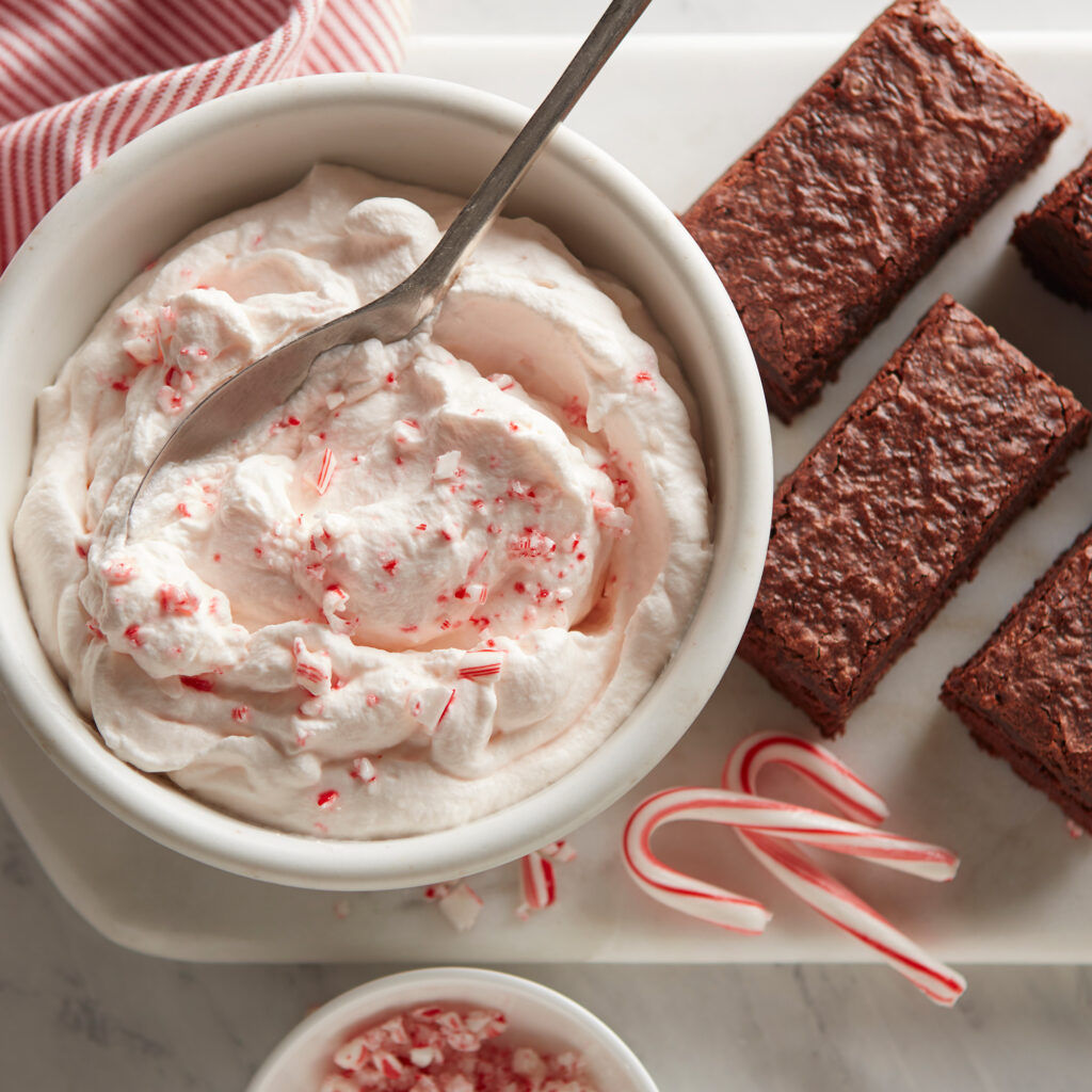 Candy Cane Whipped Cream - DairyPure®