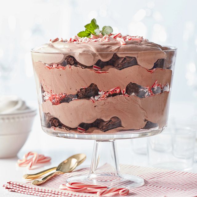 Chocolate Peppermint Brownie Trifle - DairyPure®